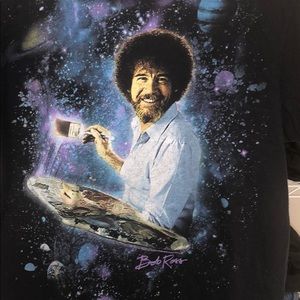 Unisex Bob Ross Shirt Size Large
